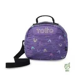 TOTTO - Lonchera Térmica para Mujer Borrador Mediano Morada