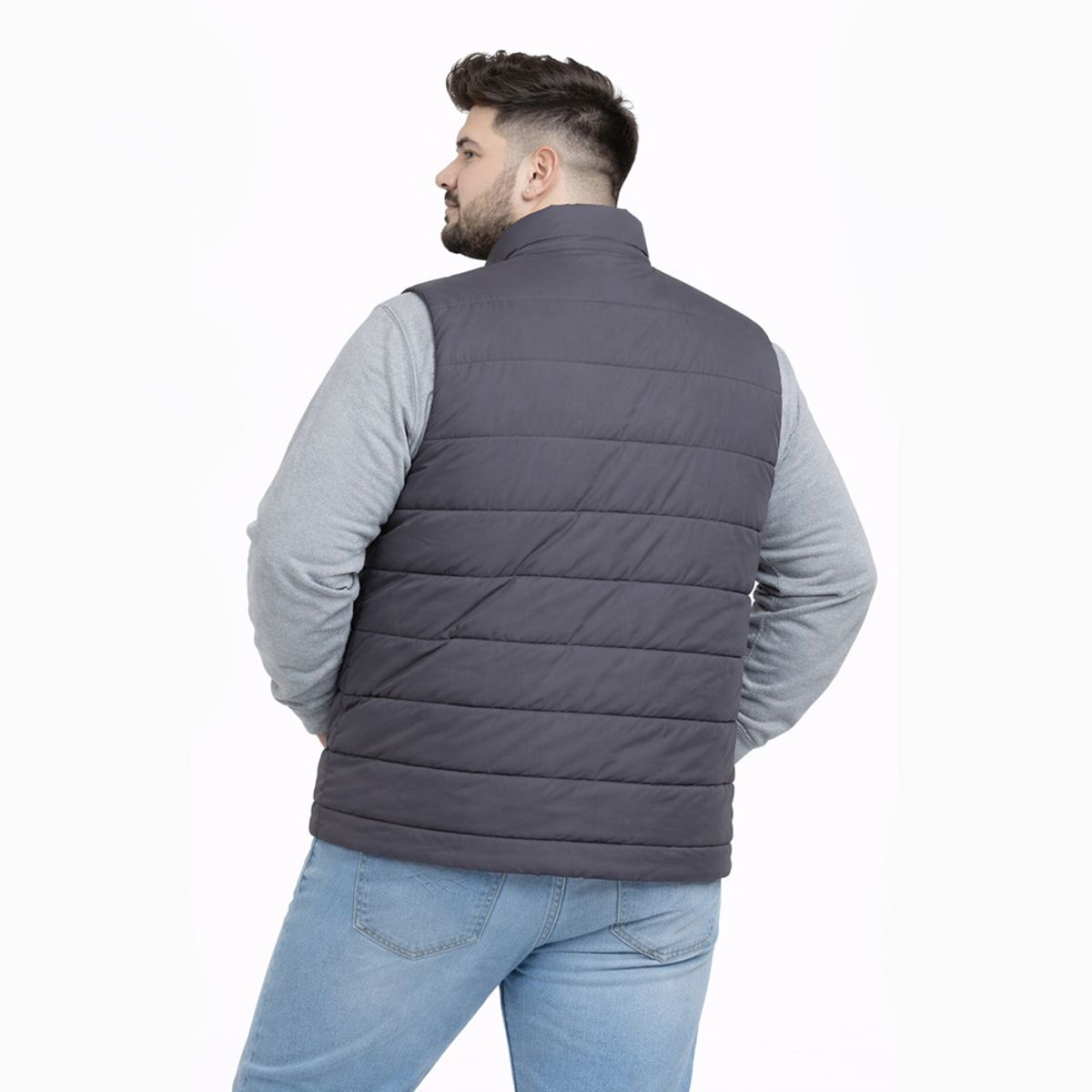 GANGSTER - Plus Parka Puffer Element Gris