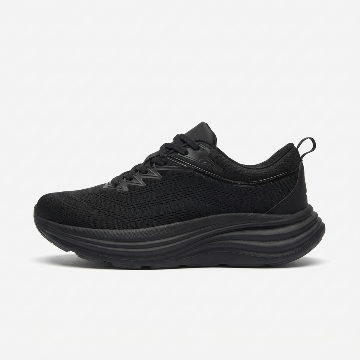 BOVINITA - Zapatilla mujer deportiva negra Running Gimnasio Liviana
