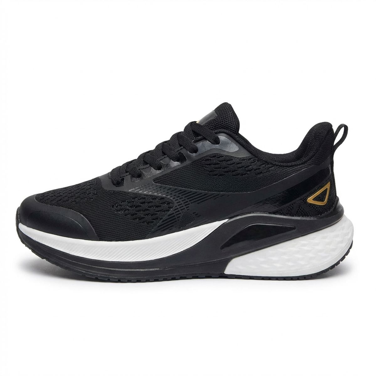 BOVINITA - Zapatilla mujer deportiva negra running gimnasio gym Aire