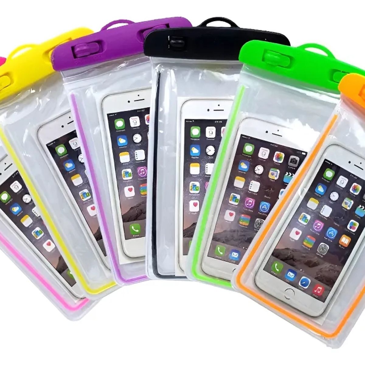 GENERICO - Funda Celular Impermeable Sumergible Carcasa Protectora Universal Para Agua Playa Y Piscina Oferta