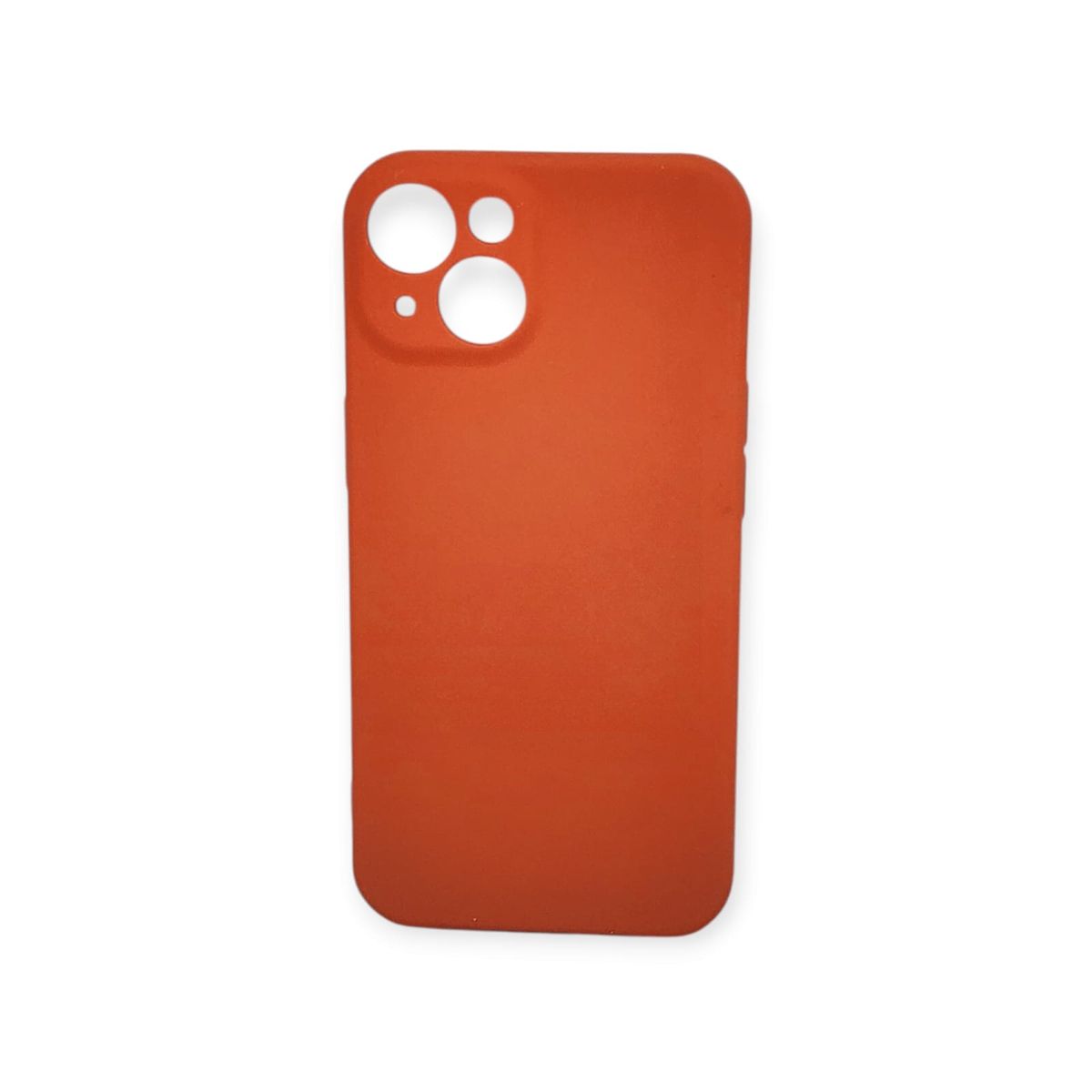 GENERICO - Funda elegante Silicona generica iPhone 14  Naranja