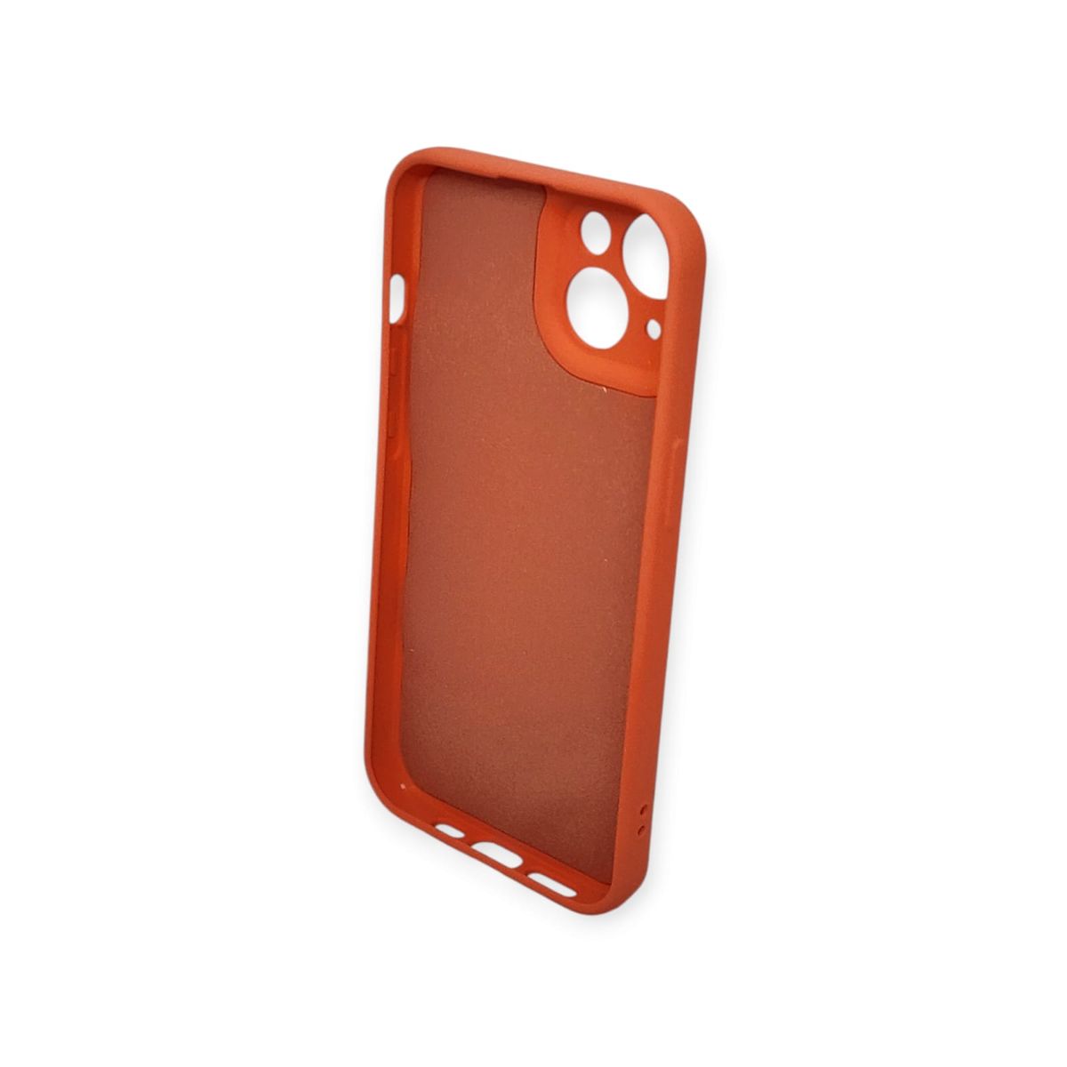 GENERICO - Funda elegante Silicona generica iPhone 14  Naranja