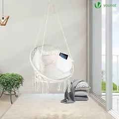 MOVI - Silla Colgante Estilo Bohemio Relax Interior y Exterior