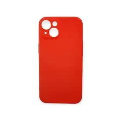 GENERICO - Funda elegante SILICONA generica iPhone 14 rosa chicle