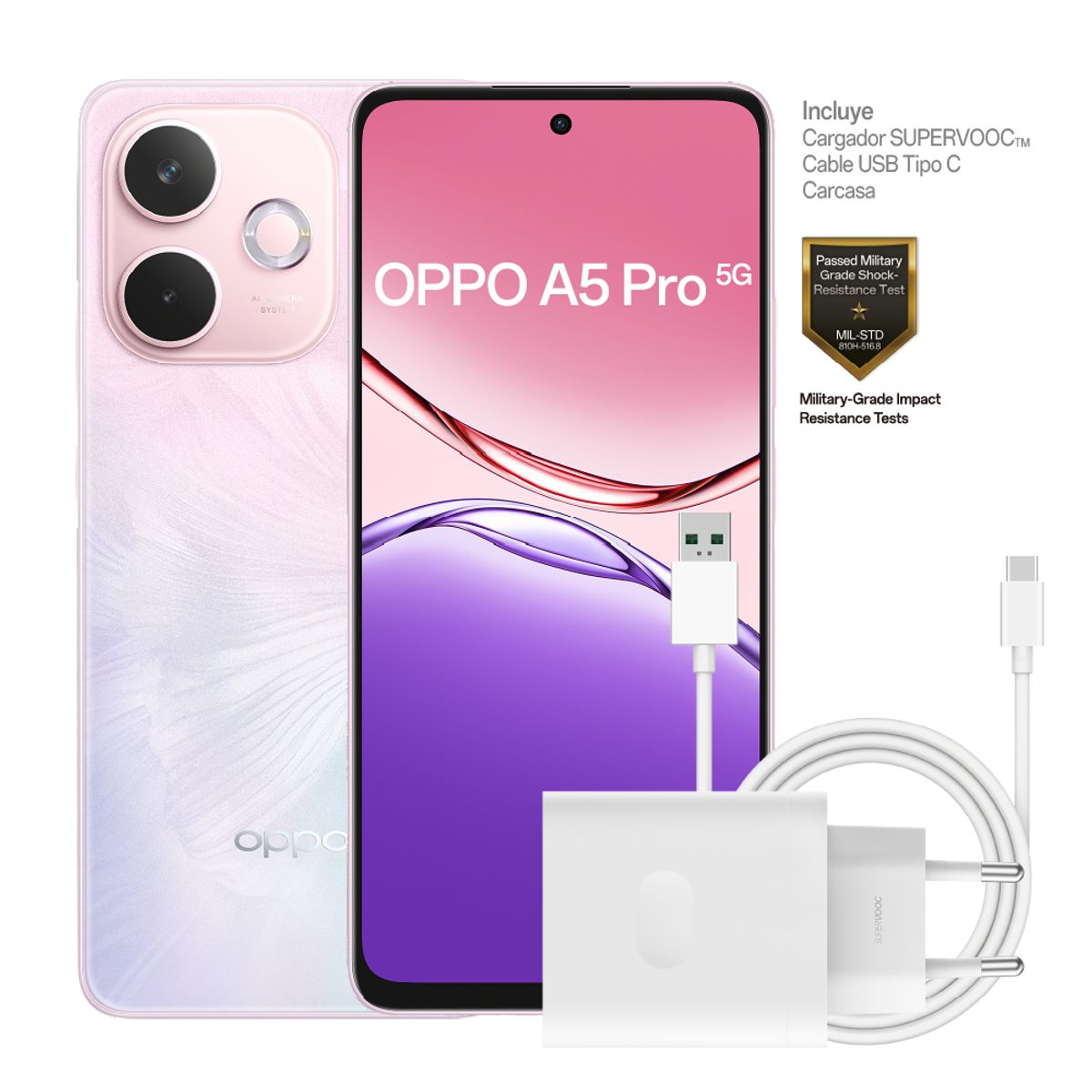 OPPO - Celular OPPO A5 Pro 5G 8+256GB Smartphone