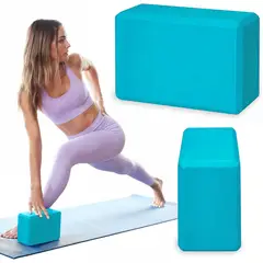 GENERICO - Bloque de Yoga Goma EVA Alta Densidad Ladrillo para Yoga y Pilates