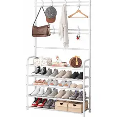 GENERICO - Organizador Multifuncional Zapatera Y Perchero