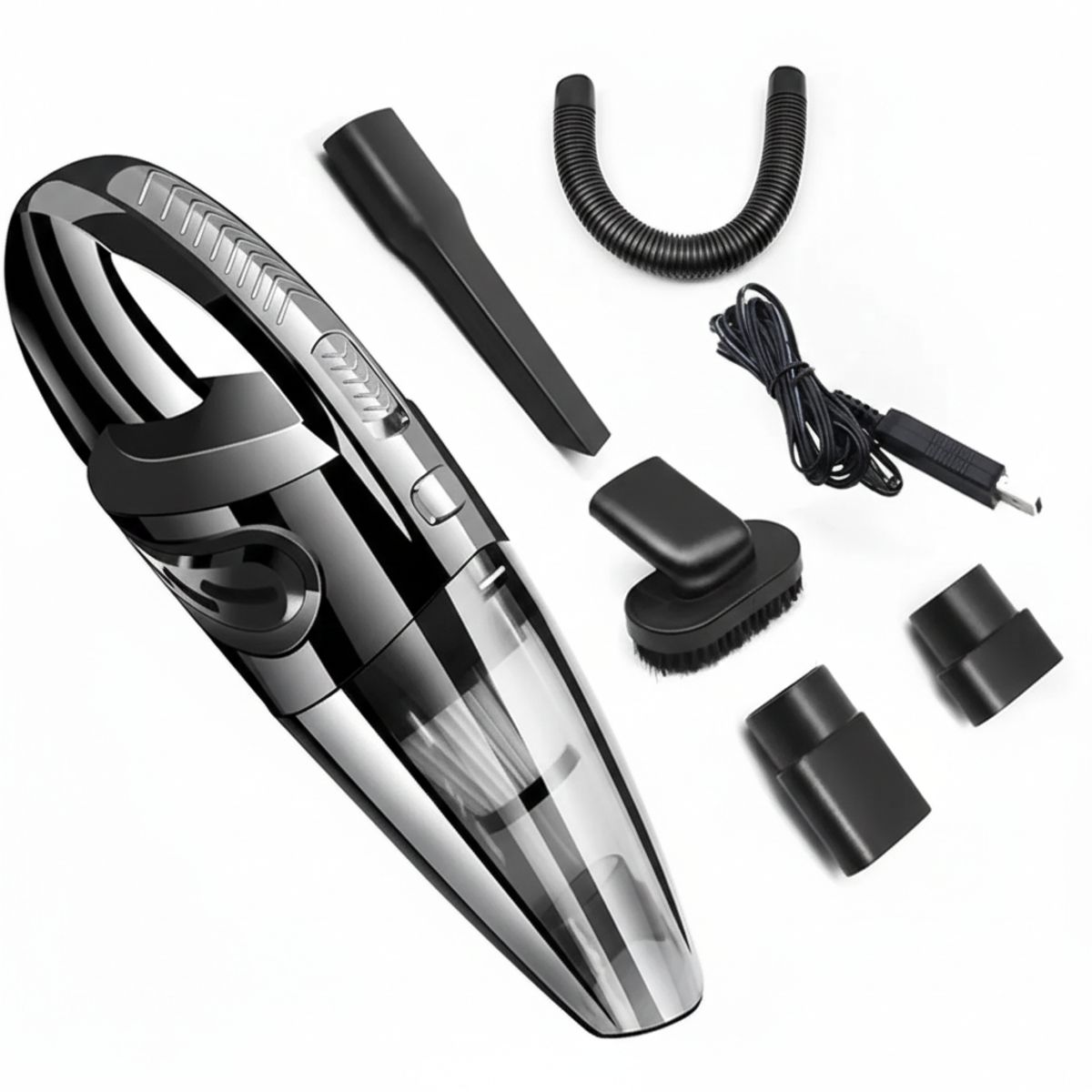 MOVI - Aspiradora Inalámbrica para Auto y Hogar  Con Accesorios