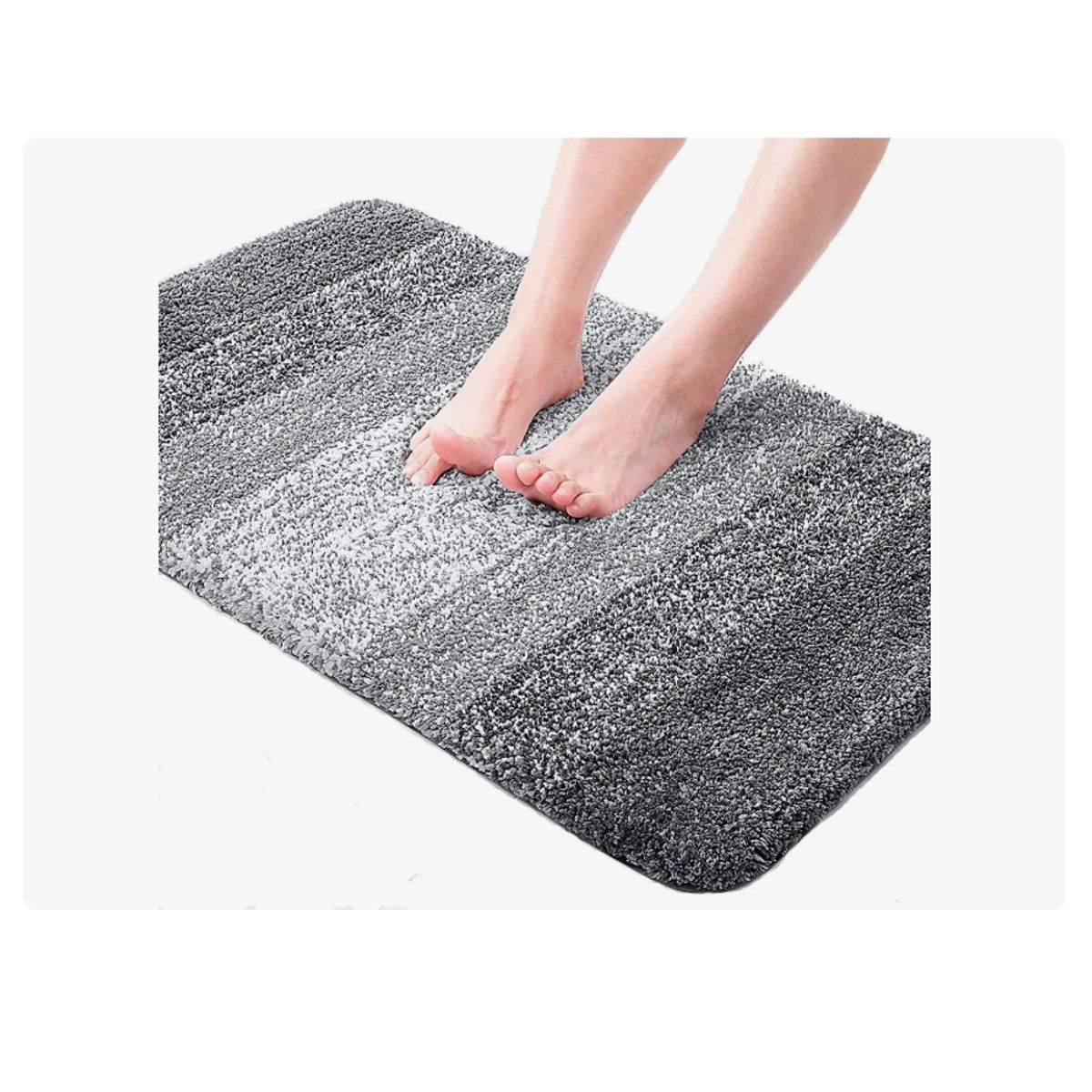 GENERICO - Alfombra De Baño De Microfibra Extrasuave Y Ultraabsorbente