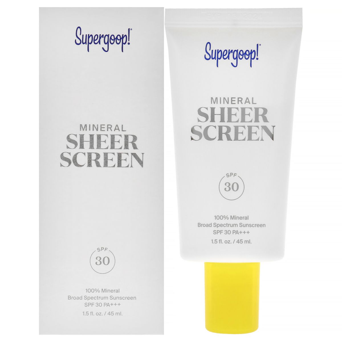 SUPERGOOP - Protector Mineral Puro SPF 30 45ml Supergoop