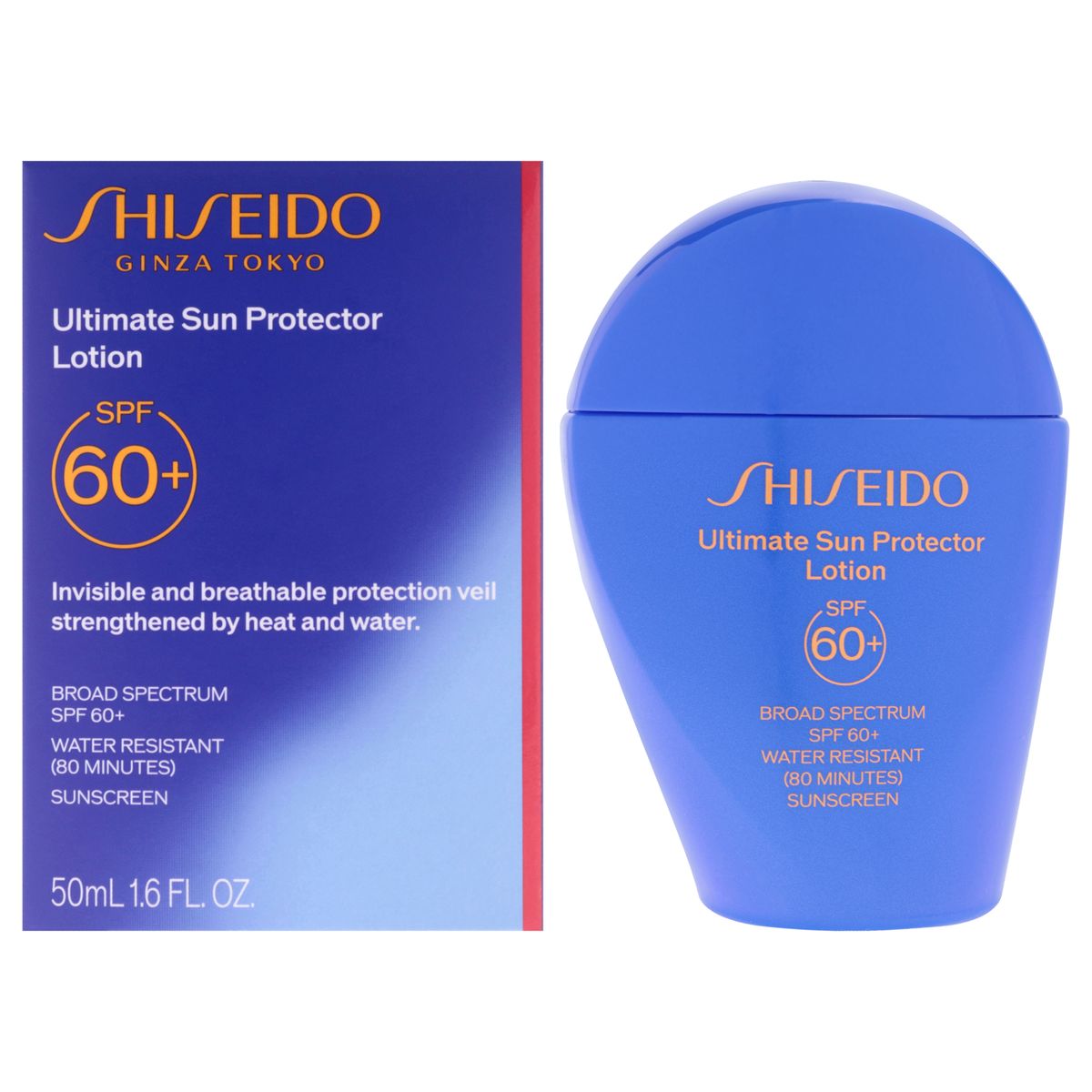 SHISEIDO - Loción Protectora Solar Definitiva SPF 60 Plus 48ml Shiseido
