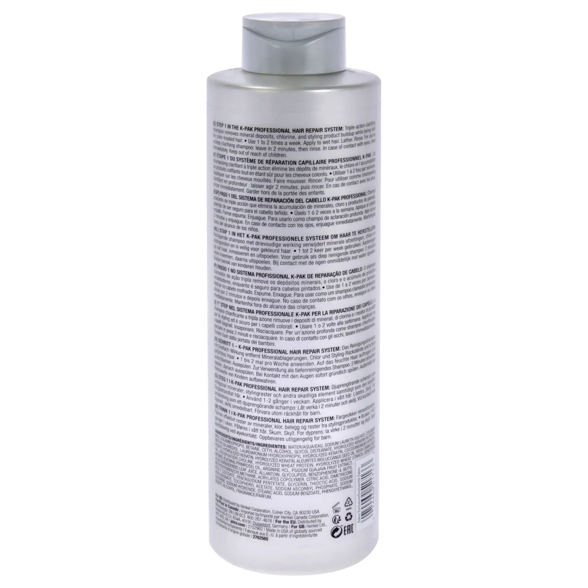 JOICO - K-Pak Clarifying Shampoo 1000ml Joico
