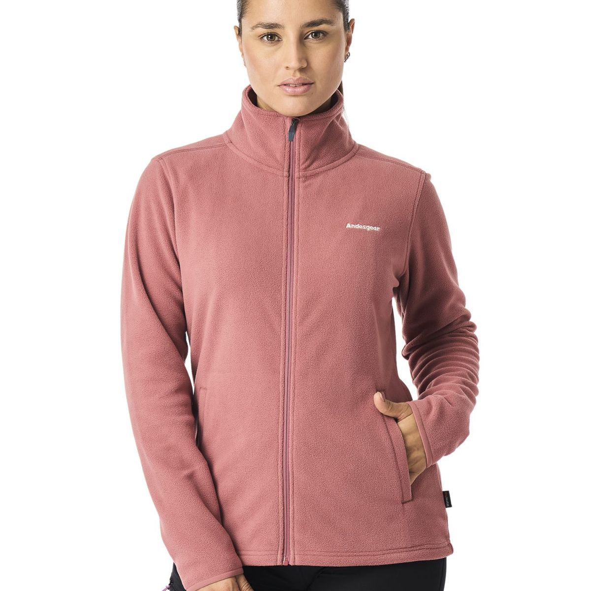 ANDESGEAR - Polar Mujer Andesgear Maihue Rosa