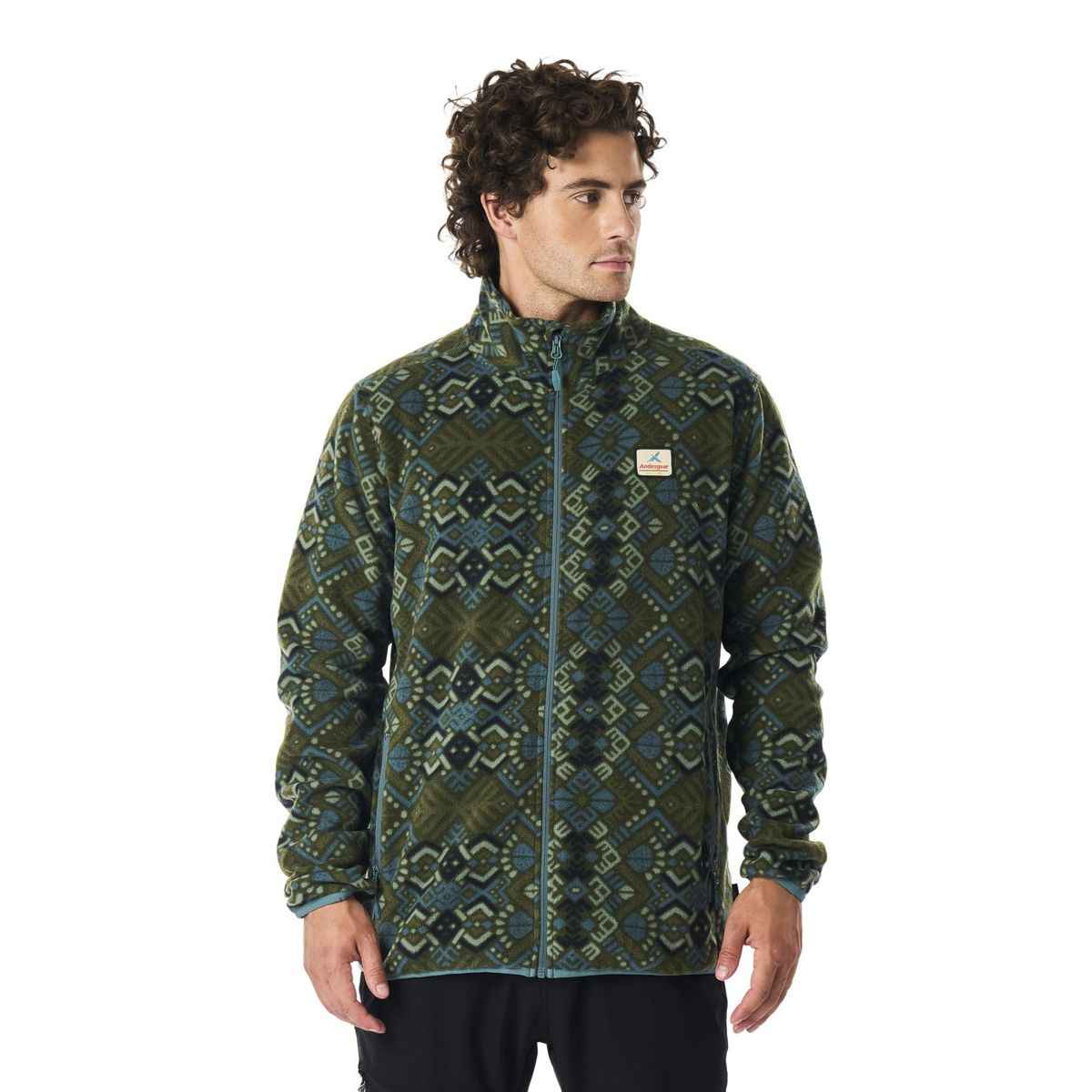 ANDESGEAR - Polar Hombre Andesgear Pullao Verde I26