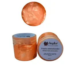 GENERICO - Pasta Textil Metalica Frosdted Peach 60 Grs. Anukis