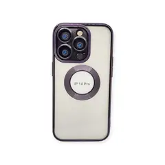 GENERICO - Funda Elegante Magfase Genérica iPhone 14 Pro Violeta