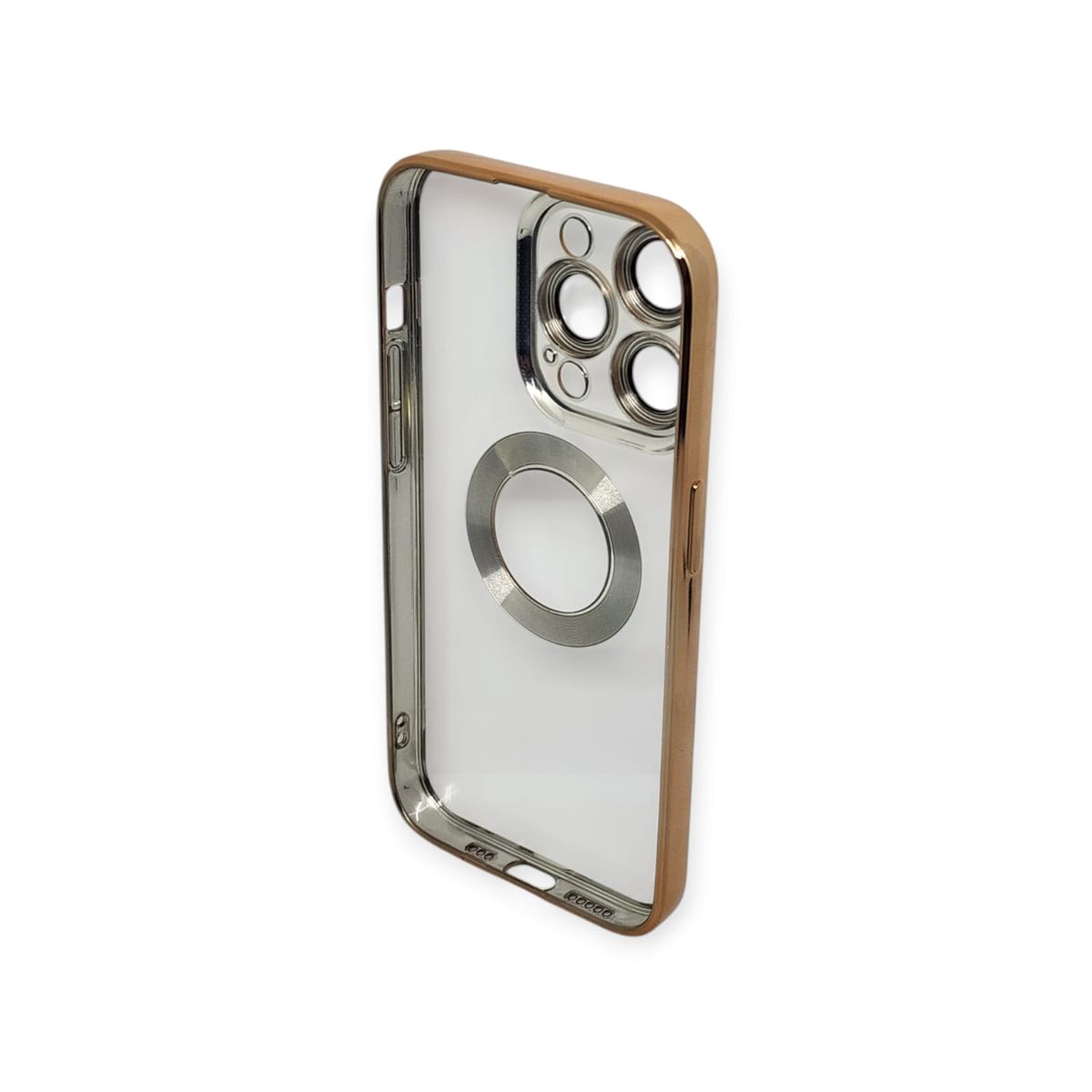 GENERICO - Funda Elegante Magfase Genérica iPhone 14 Pro Dorado
