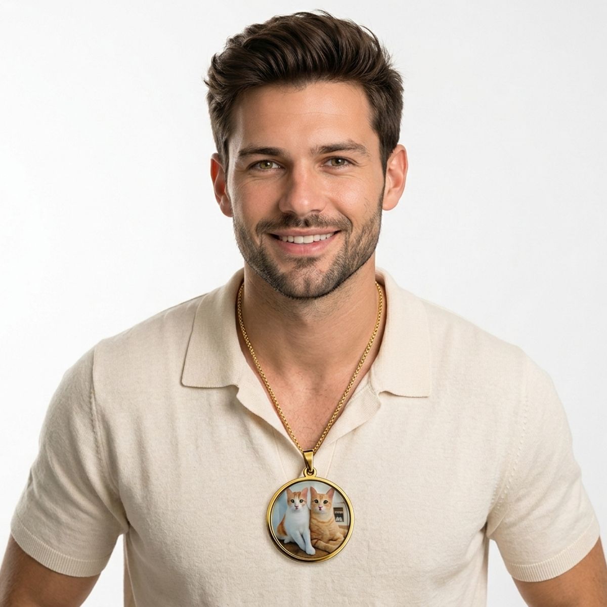 GENERICO - Medalla personalizable con foto a color