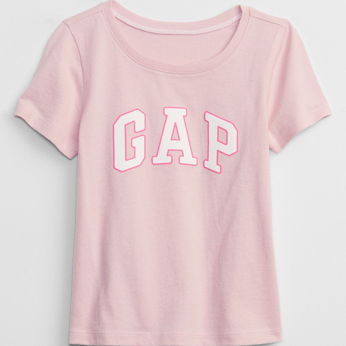 GAP - Polera Gap Logo Manga Corta Toddler Niña Rosada