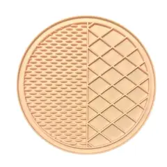 GENERICO - Plato De Silicona Lento Lick Mat Para Perros Y Gatos Coral Claro