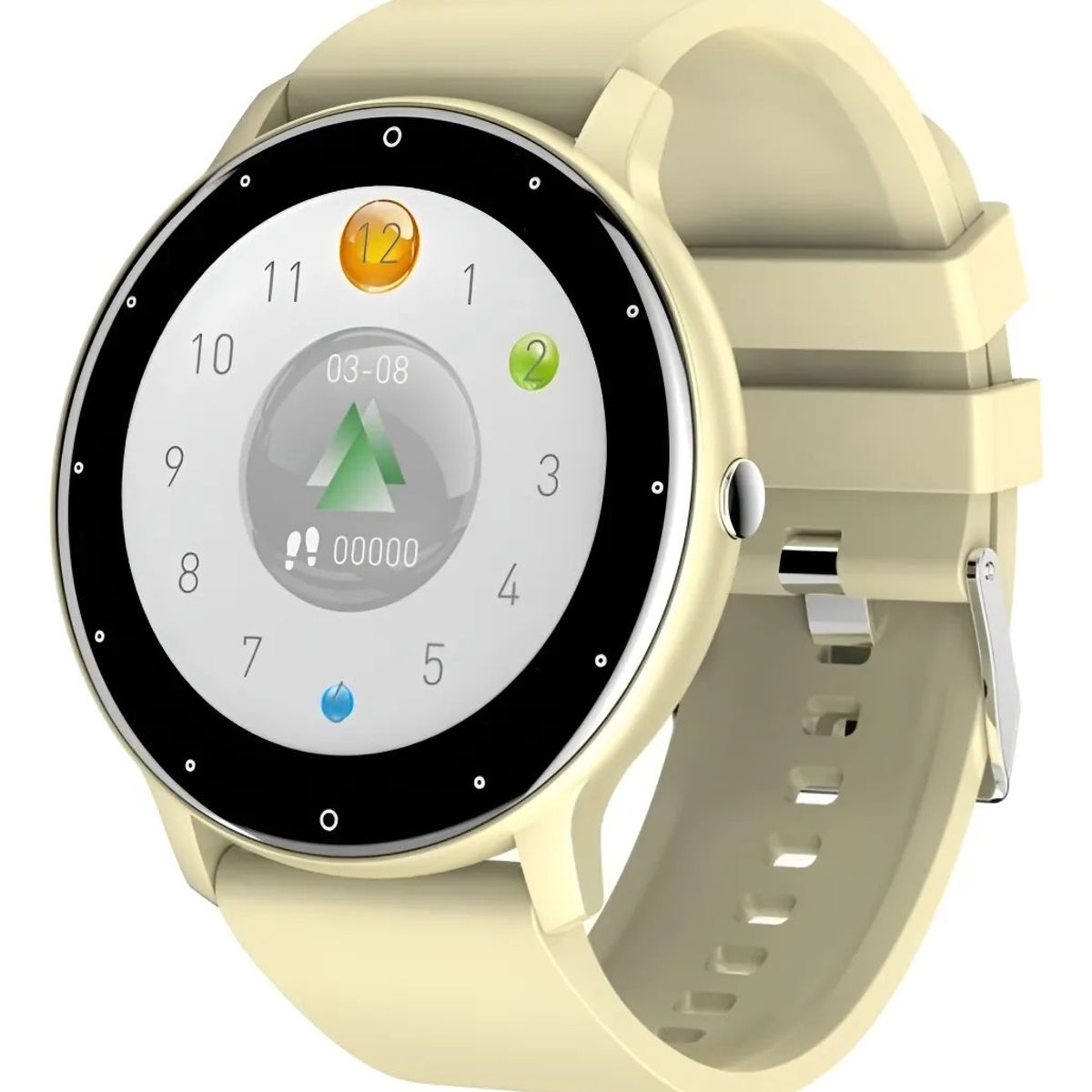 GENERICO - Reloj Smartwatch ZL02 Unisex Beige