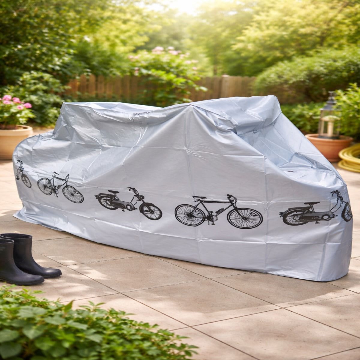MOVI - Funda Impermeable para Bicicletas  Protector Lluvia y Polvo