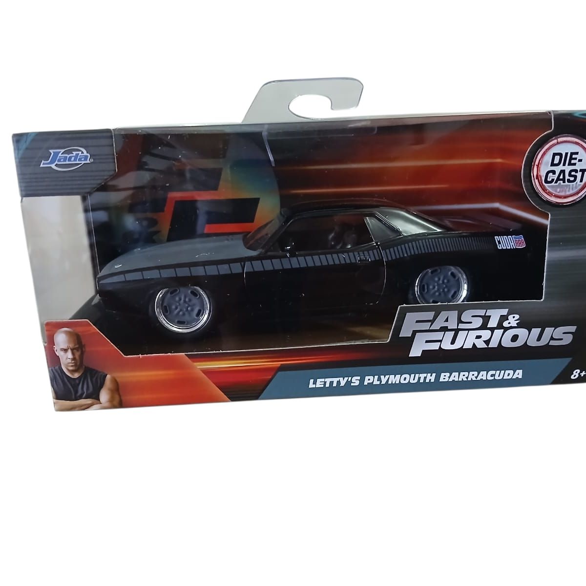 JADA TOYS - AUTO LETTY S PLYMOUTH BARRACUDA 132 JADA