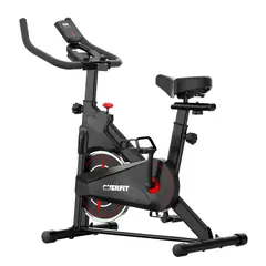 OVERFIT - Bicicleta de Spinning Pro Estatica Fitness Gym 4 kg