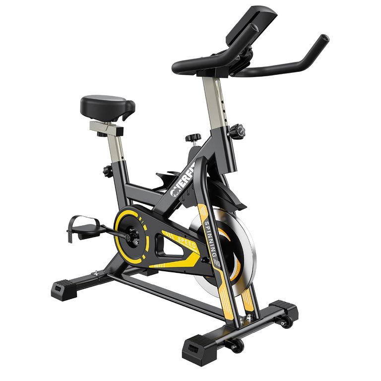 Bicicleta de Spinning Pro Estatica Fitness Gym 6 kg
