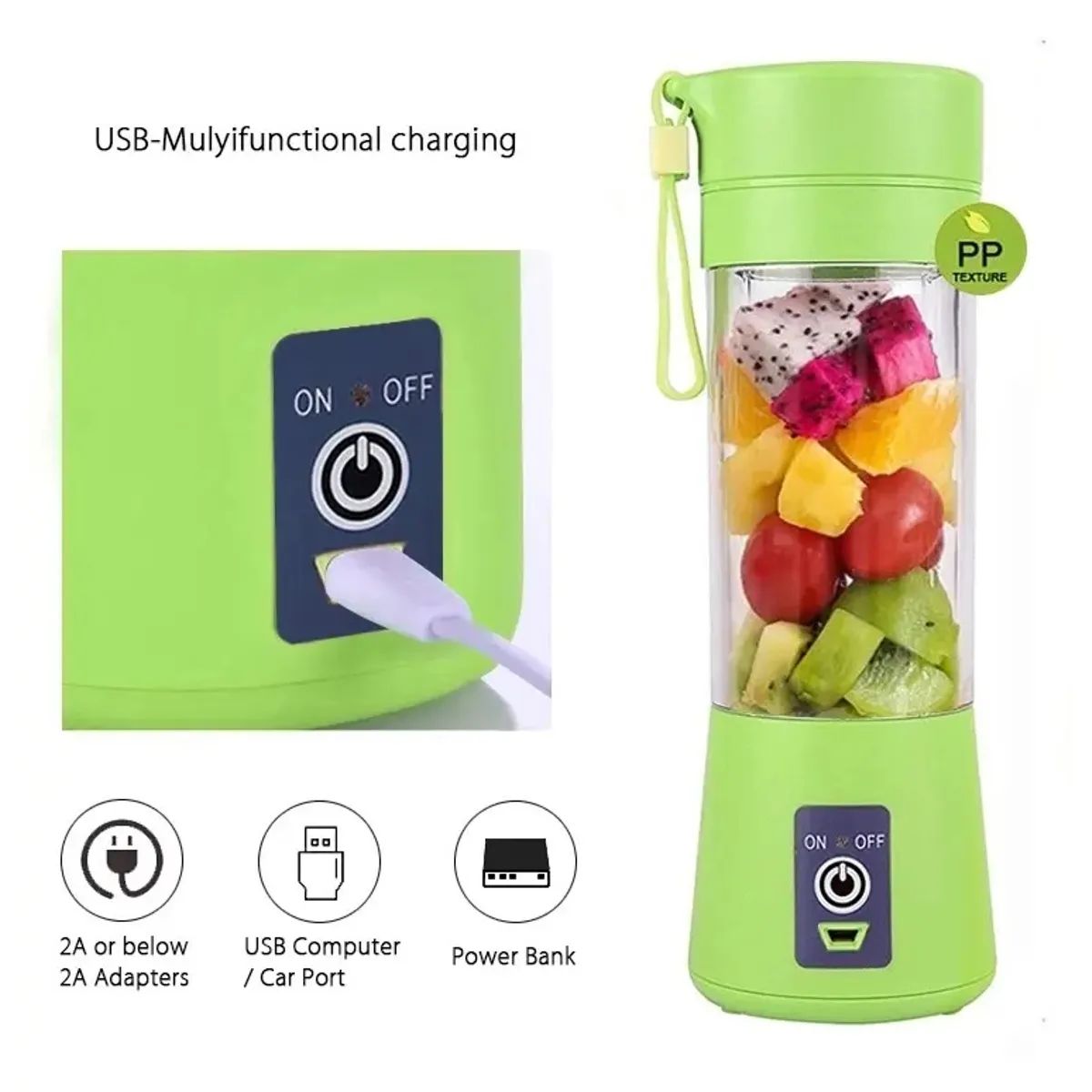 MOVI - Licuadora Portátil Recargable USB