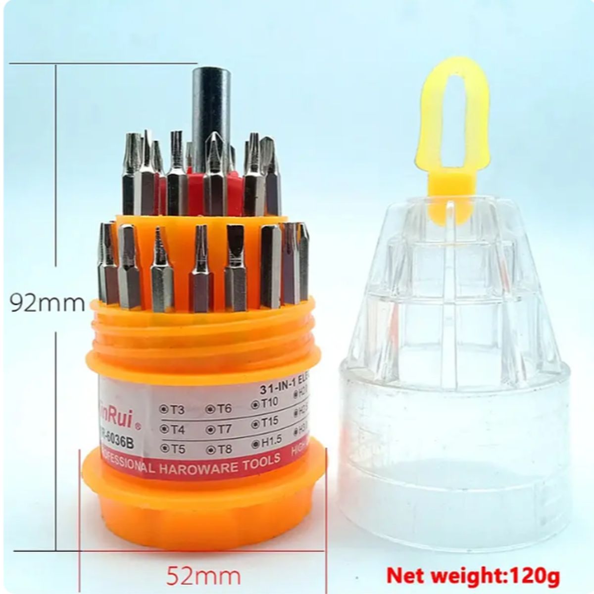 GENERICO - Set 30 Destornilladores Precision Magnetico