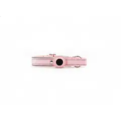 GENERICO - Collar de Perro con Soporte para Localizador GPS - Rosado S