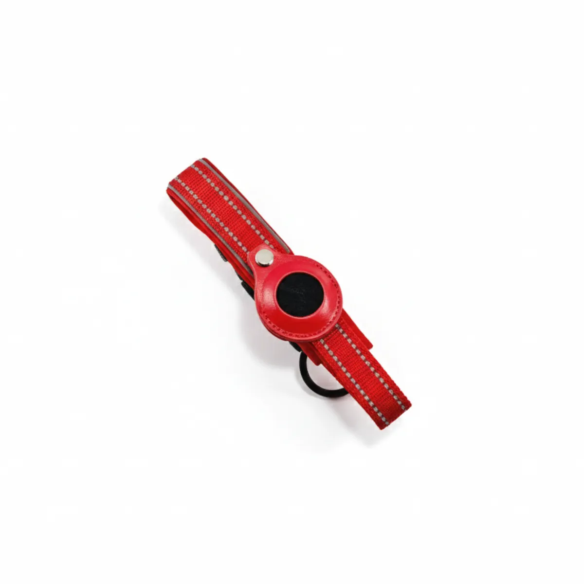 GENERICO - Collar de Perro con Soporte para Localizador GPS - Rojo S