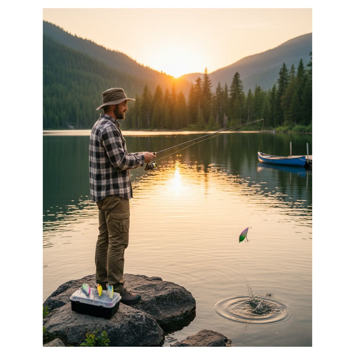 EKOL TACTICA MILITAR - Set De Cucharas #3 Señuelos De Pesca Rio Y Lago 30 Unidades