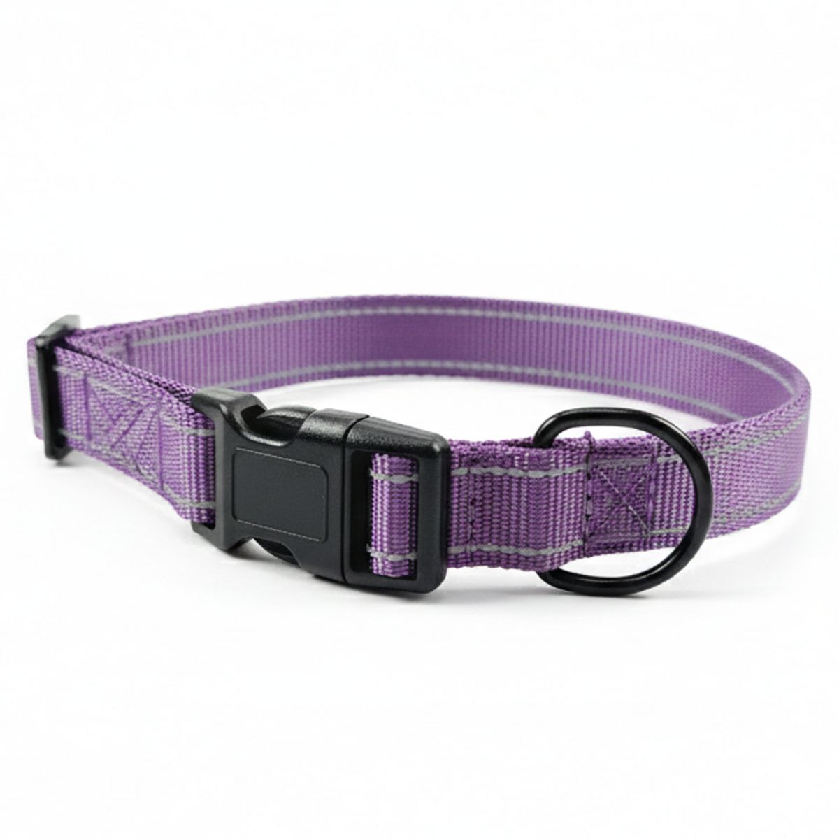 GENERICO - Collar de Perro con Soporte para Localizador GPS - Violeta L