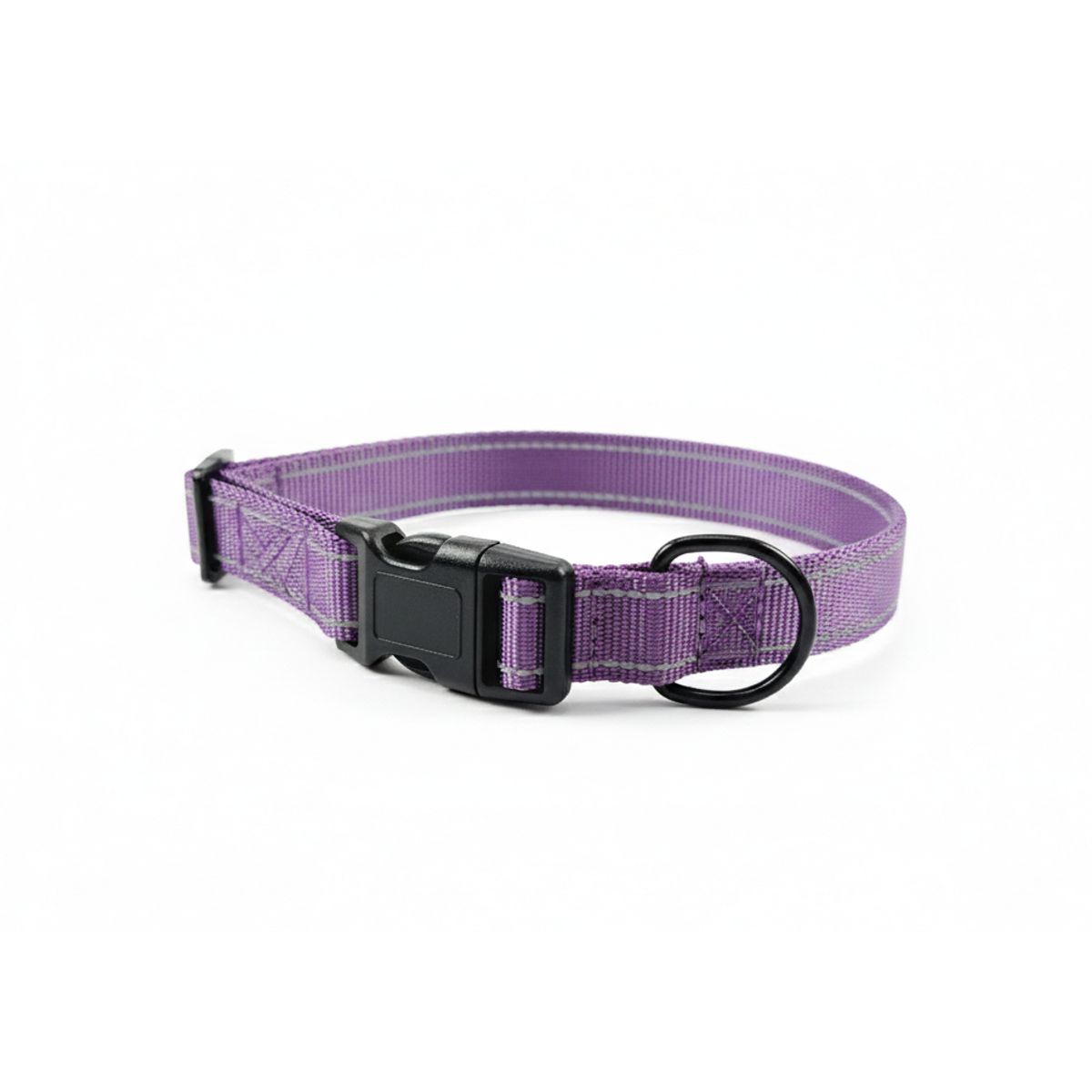 GENERICO - Collar de Perro con Soporte para Localizador GPS - Violeta L