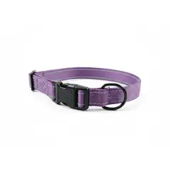 GENERICO - Collar de Perro con Soporte para Localizador GPS - Violeta L