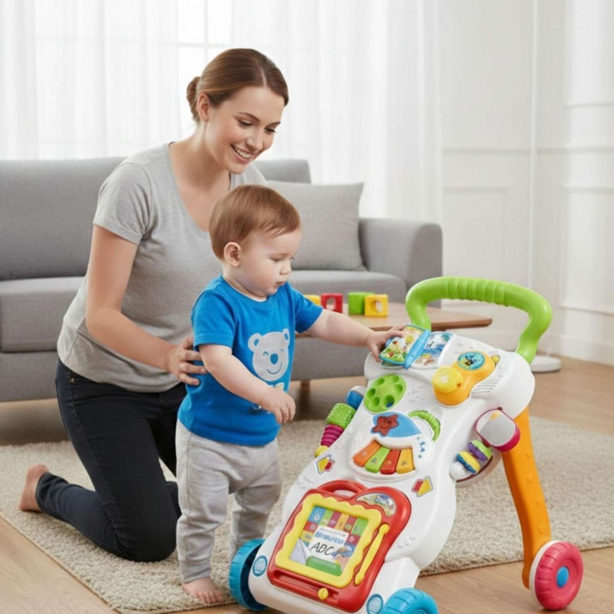 GENERICO - Caminador andador correpasillo musical bebe