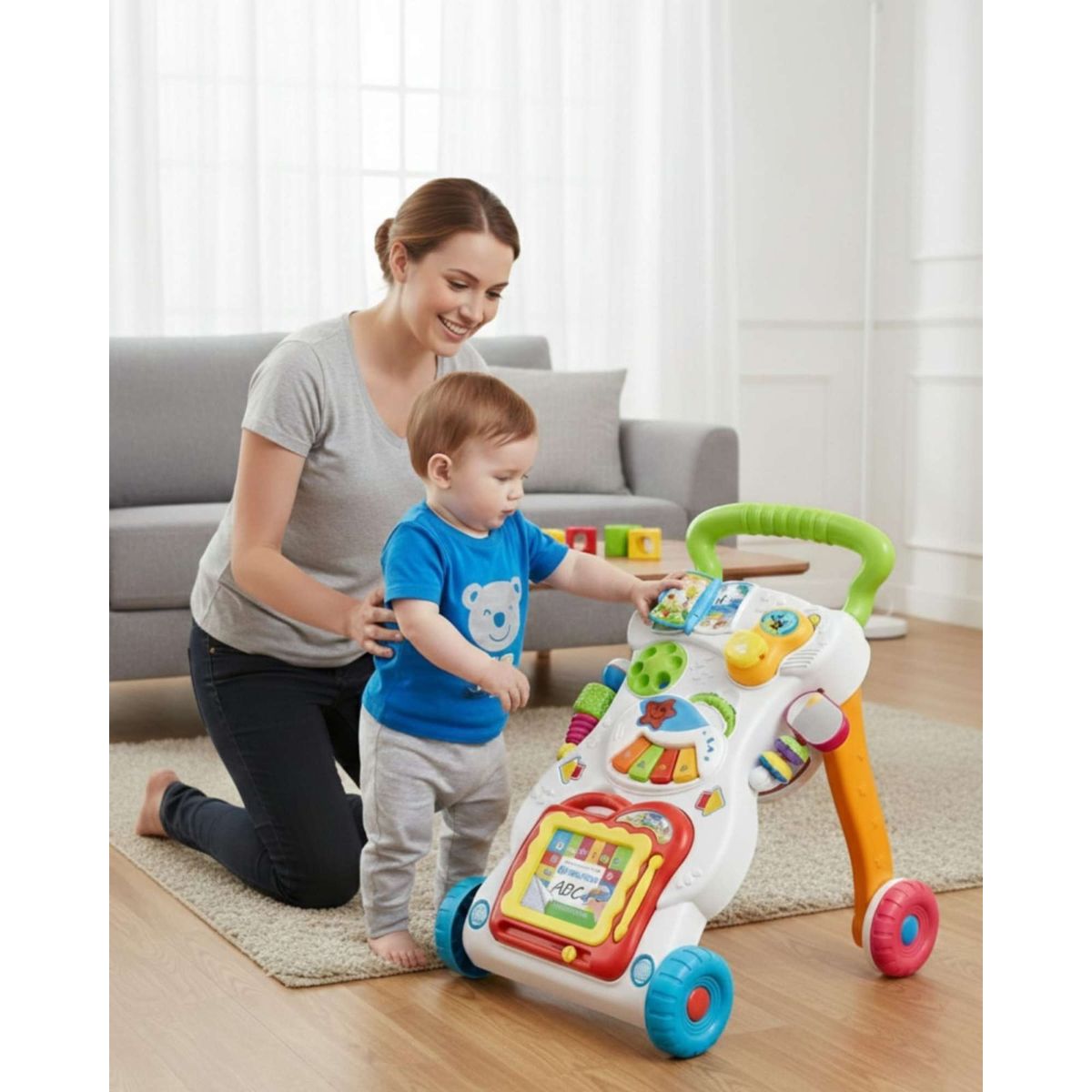 GENERICO - Caminador andador correpasillo musical bebe