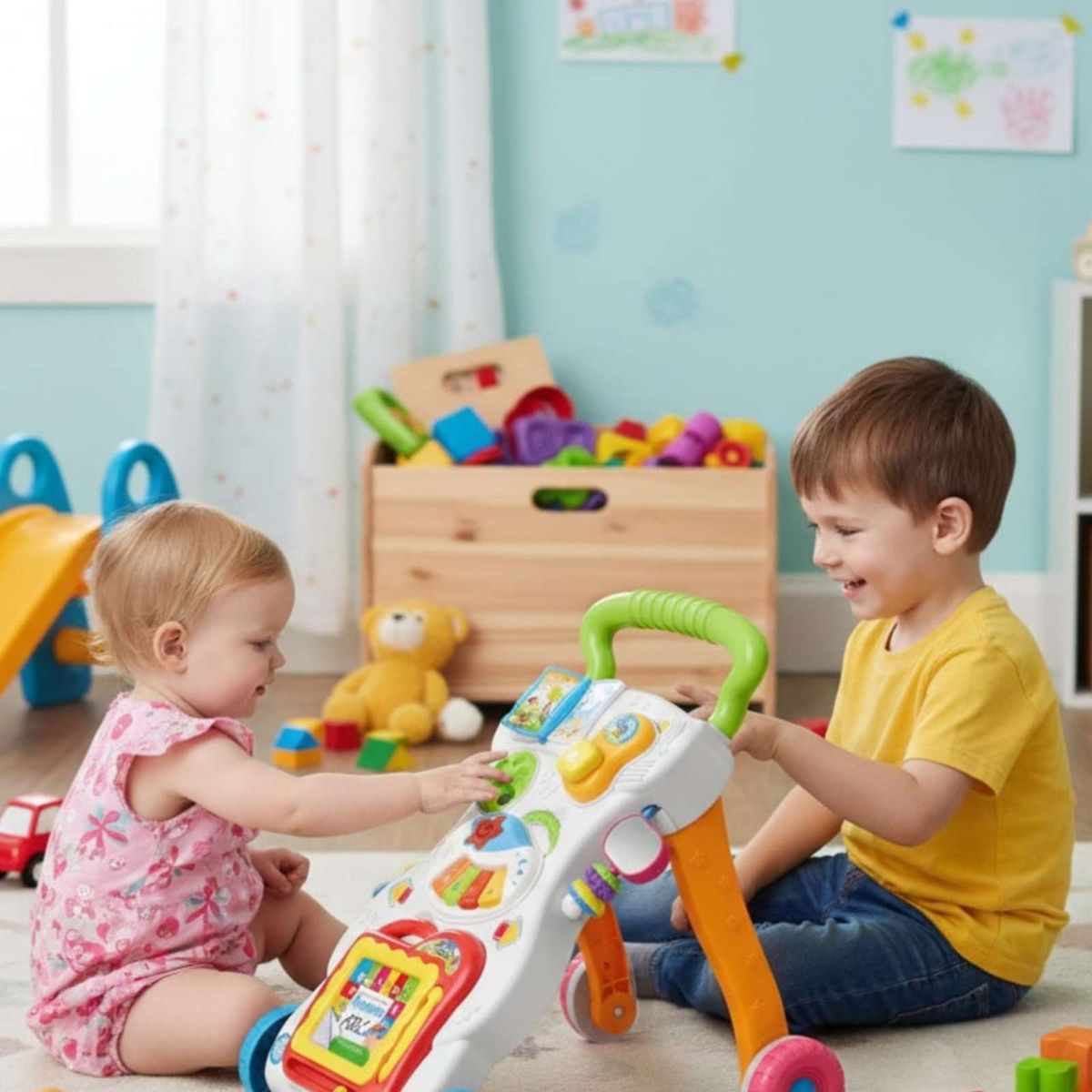 GENERICO - Caminador andador correpasillo musical bebe