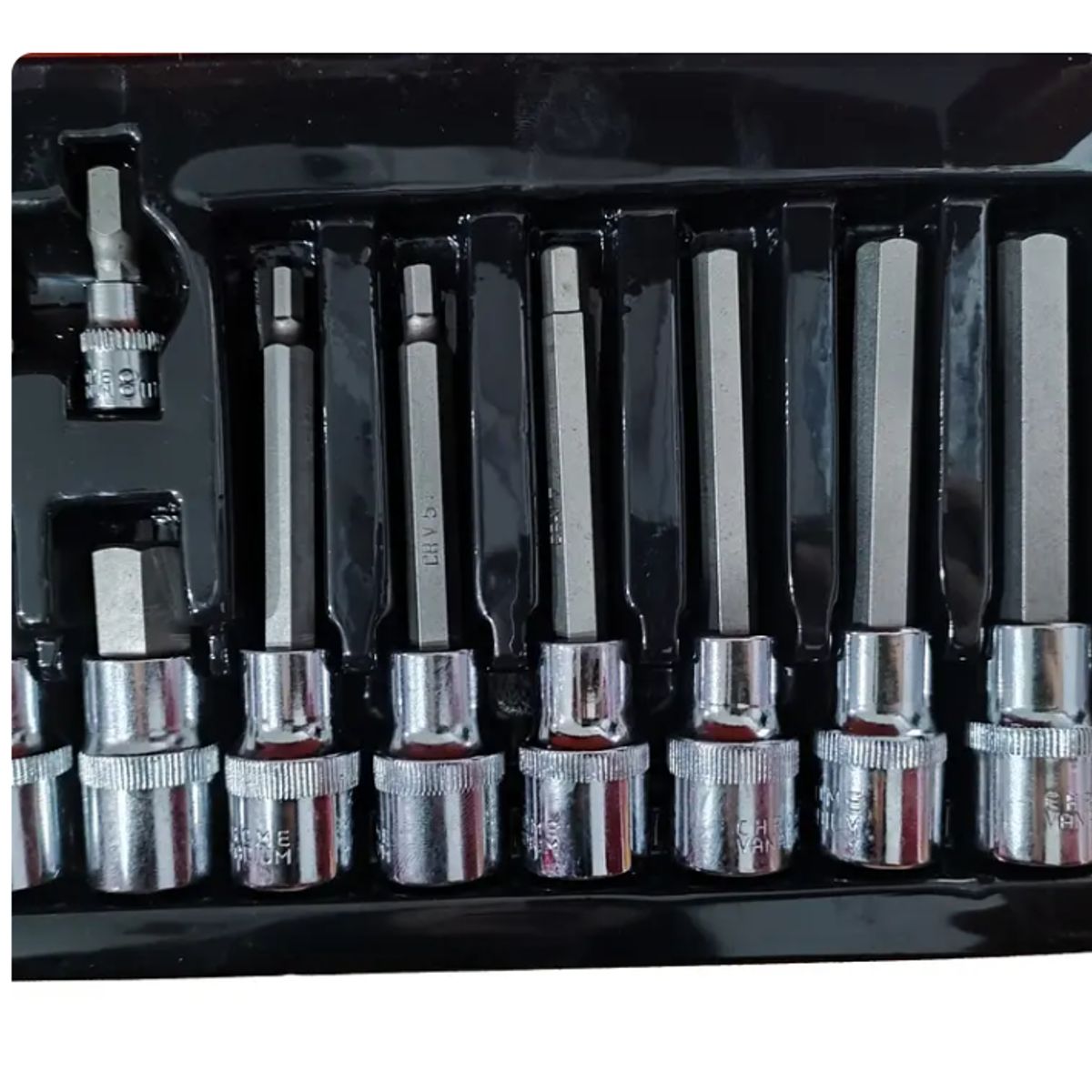 GENERICO - Set Dados Allen Largo Corto 1 2 1 4 18 Piezas