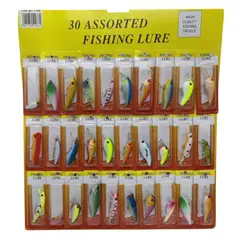 EKOL TACTICA MILITAR - Set De Cucharas #3 Señuelos De Pesca Rio Y Lago 30 Unidades