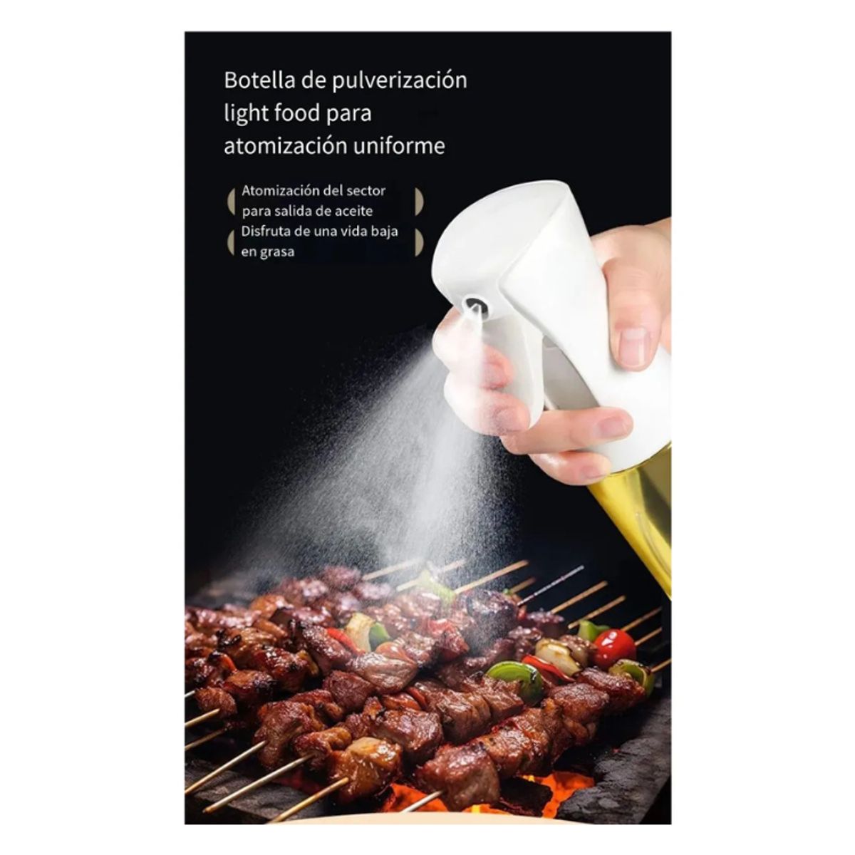 MOVI - Pulverizador de Aceite - Practico para todas tus preparaciones