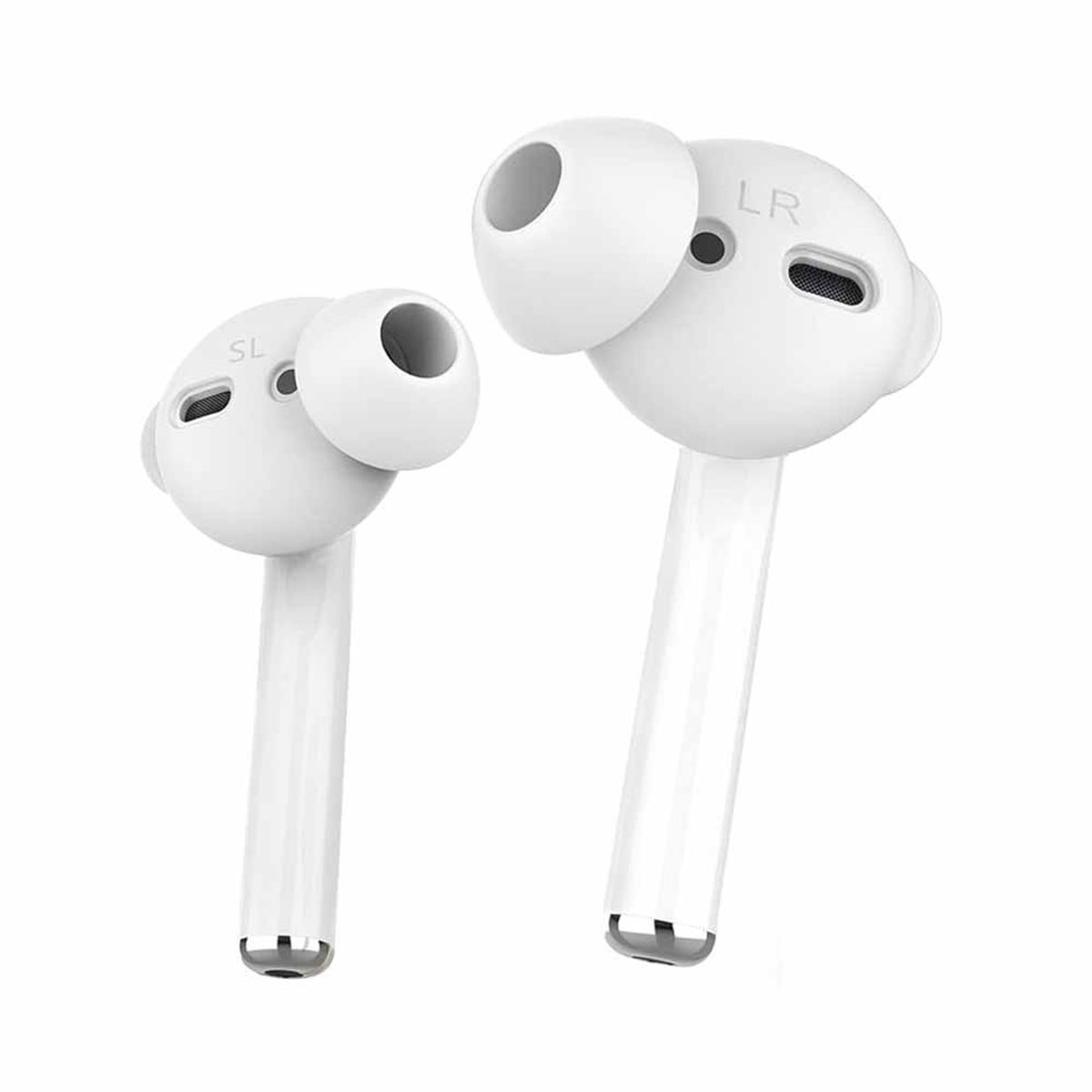 EON - Porta Audifonos Para AirPods 1 AirPods 2 Blanco
