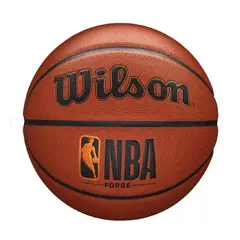 WILSON - Balón De Básquetbol Basketball Nba Forge 7 Marrón