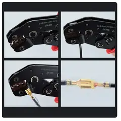 GENERICO - Set Terminales Cable 450 Piezas Con Crimpadora