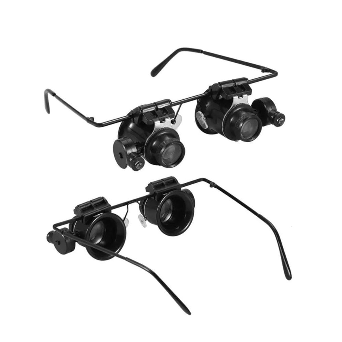 GENERICO - Lentes Gafas Lupa De Aumento 20x Reparación Relojero Tecnico