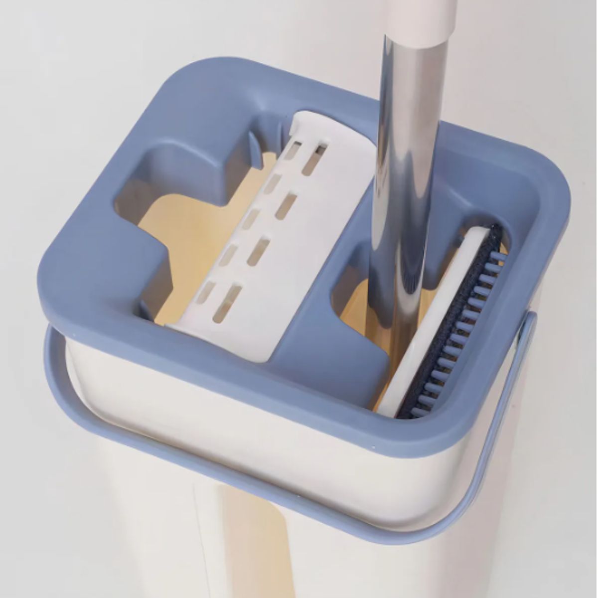 GENERICO - Trapeador Escurridor  Rotativa Con Repuesto - Beige