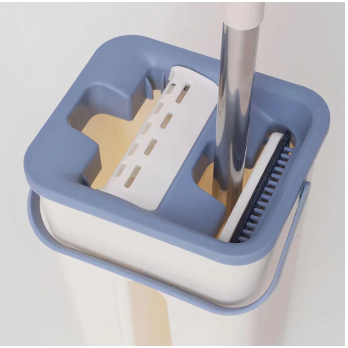 GENERICO - Trapeador Escurridor  Rotativa Con Repuesto - Beige